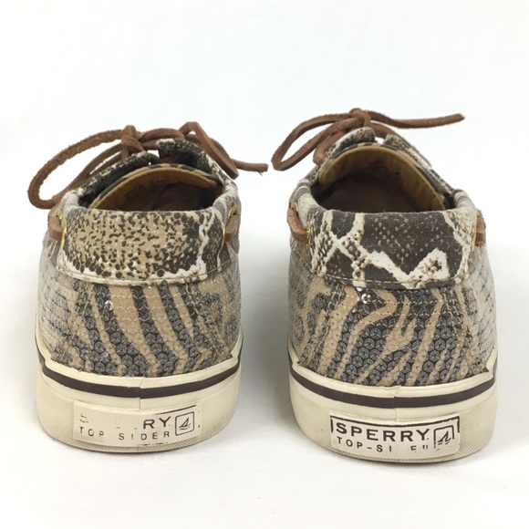SPERRY Animal Print Boaters - Picture 5 of 8